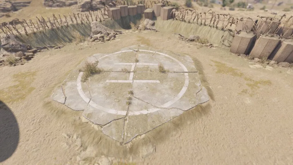 RUST Abandoned Military Base Helipad