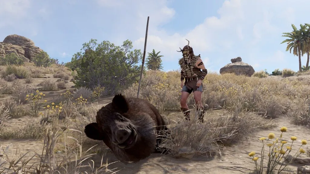 Hunting Wildlife in the Desert Biome