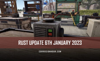 RUST Update 6th January 2023