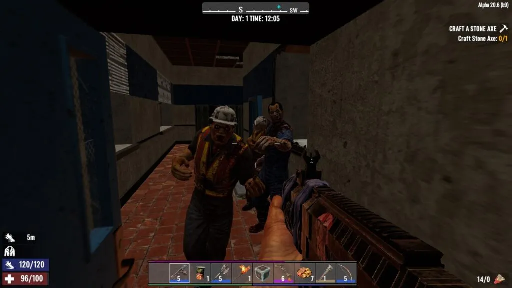 7 Days to Die — Tip #10 Know When To Run