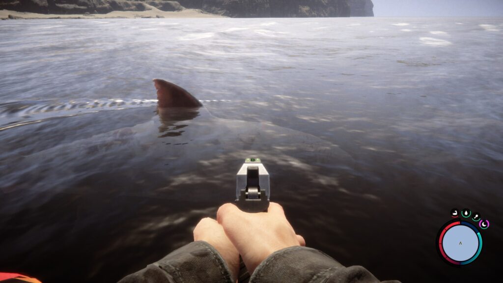 Sons Of The Forest — Shark Circling the Life Raft