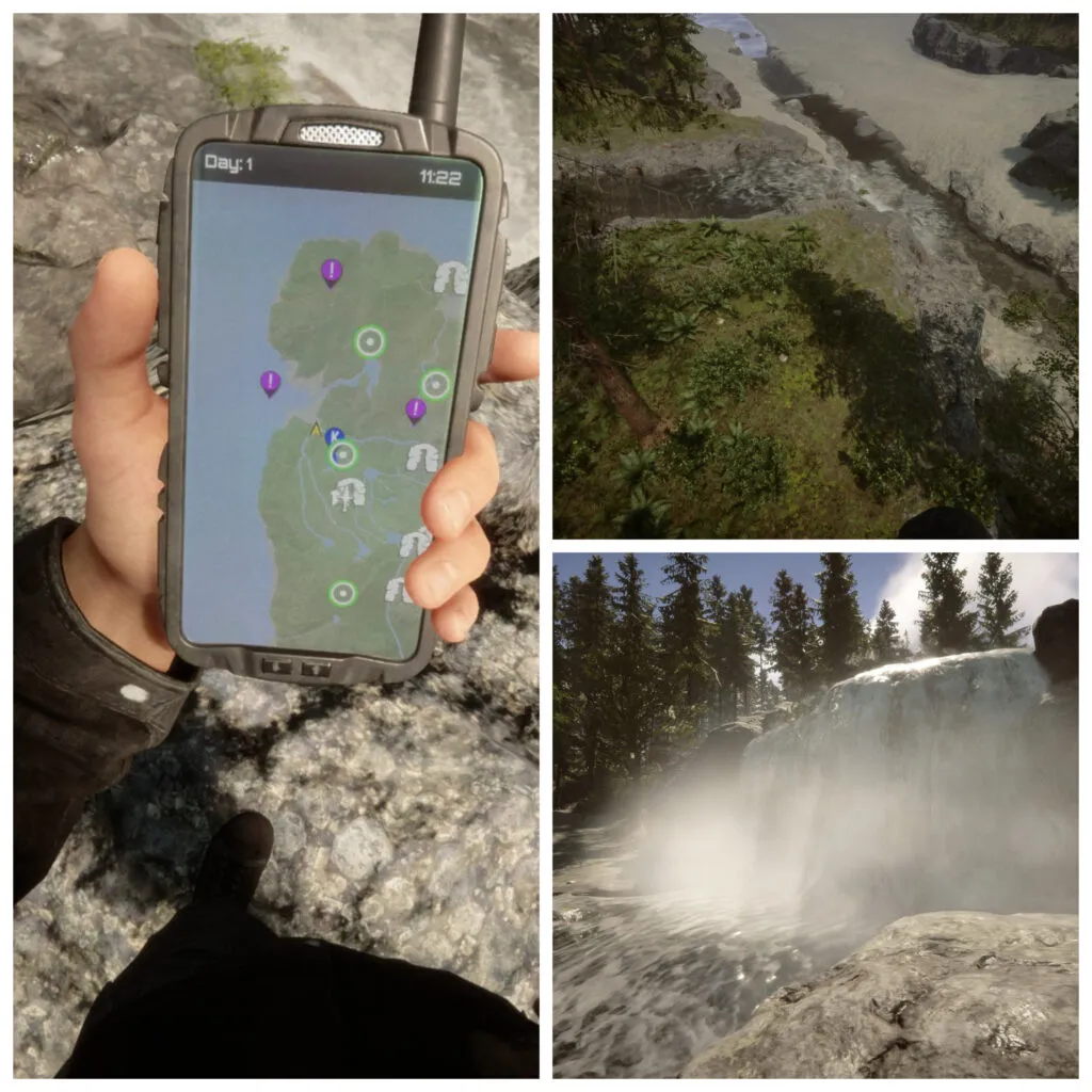 The Waterfall Delta Location on GPS Tracker
