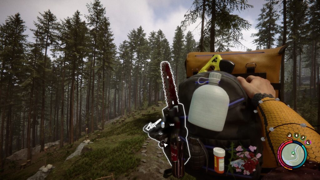 Sons Of The Forest — Viewing the Quick-Select Bag