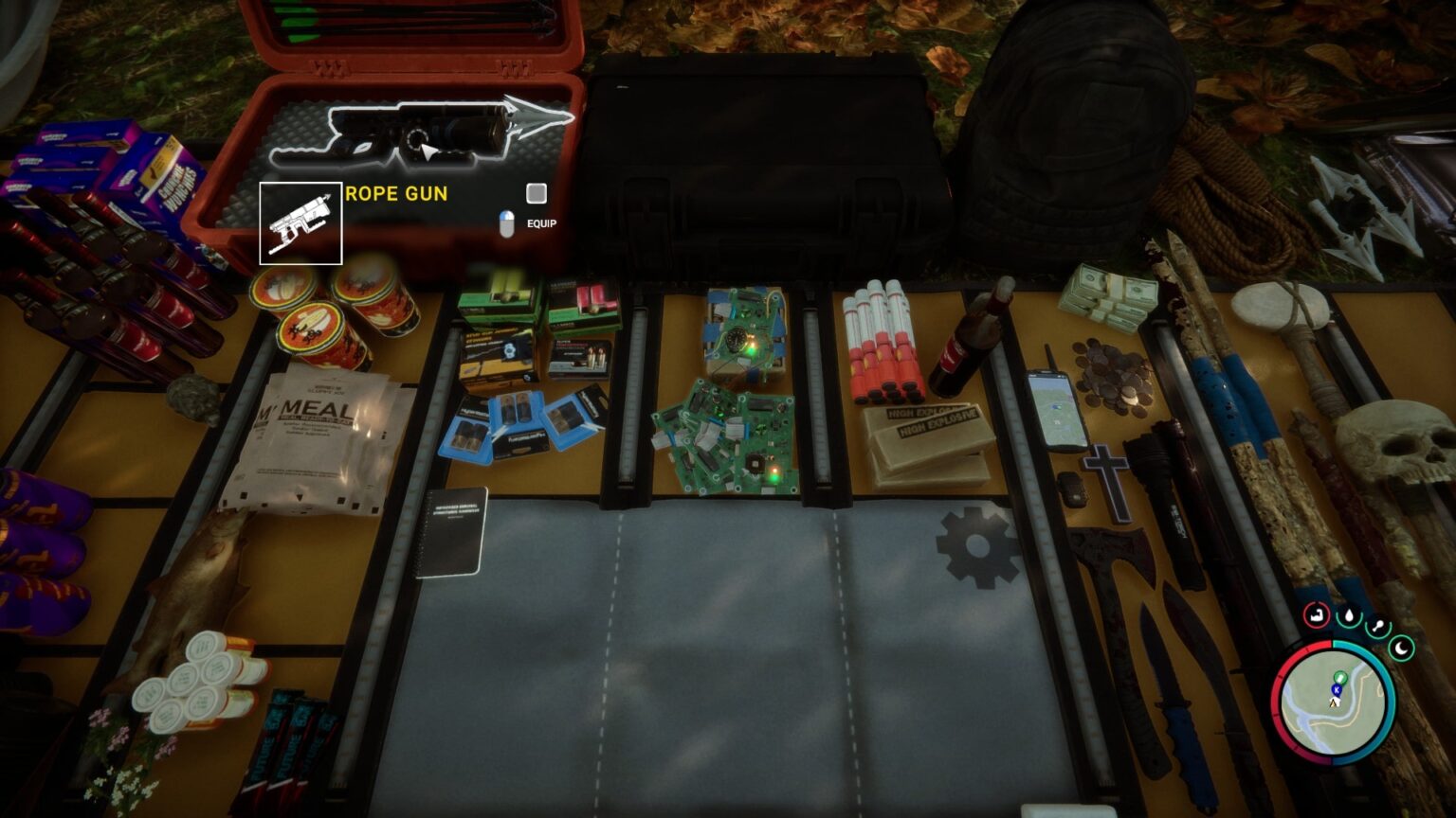 Sons Of The Forest: How to Get and Use the Rope Gun - Corrosion Hour