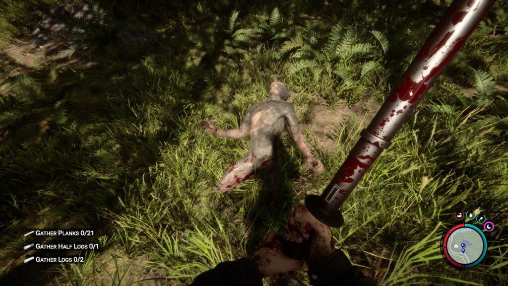 Sons Of The Forest — Using the Stun Baton