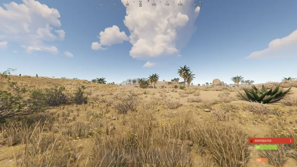 Thirst / Dehydration — RUST Status Effect