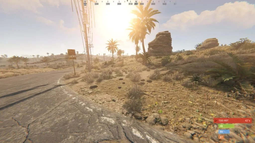 Heat — RUST Status Effect