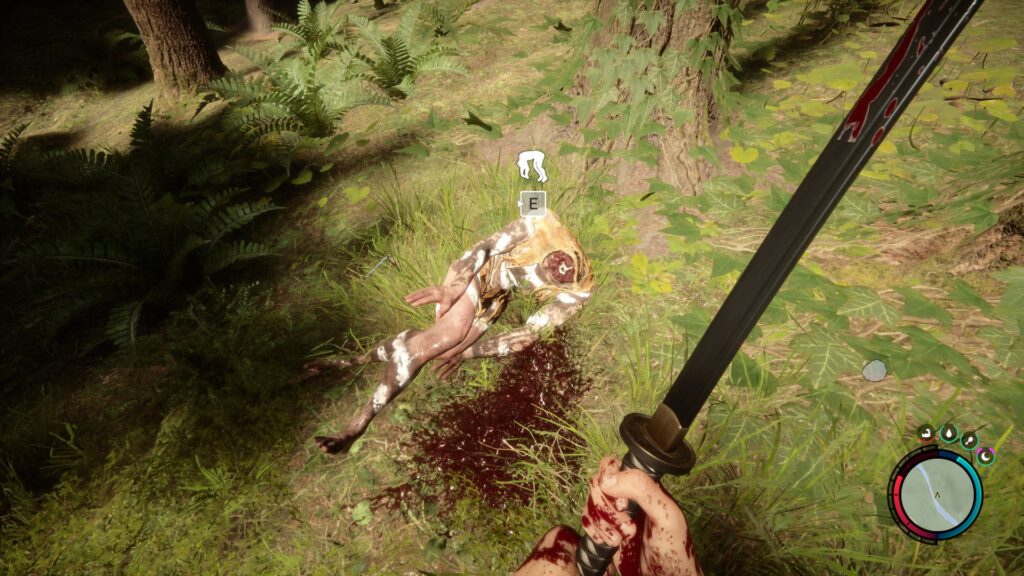 Sons Of The Forest — Dismembering with the Katana