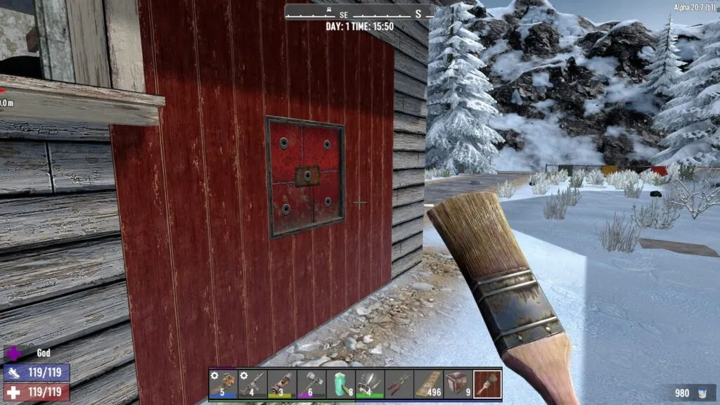 Dart Trap in a Wall