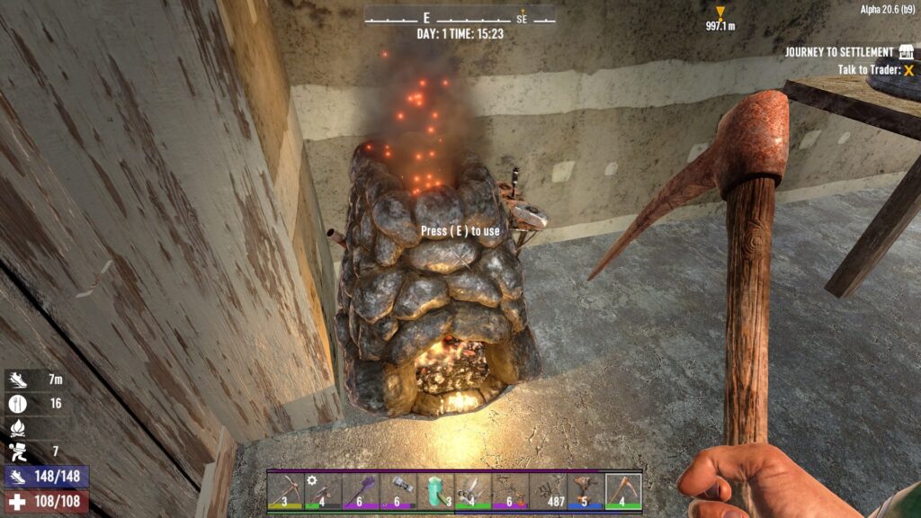 Interacting with the Forge