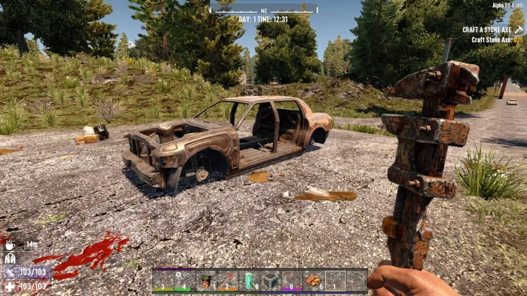 Looting Batteries from Cars for Their Lead