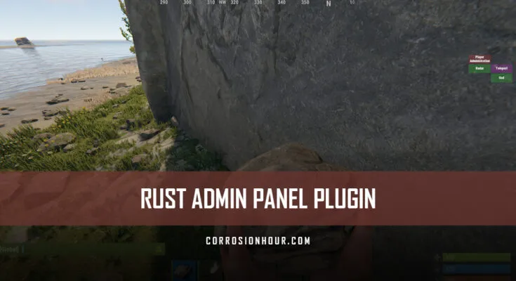 RUST Admin Panel Plugin