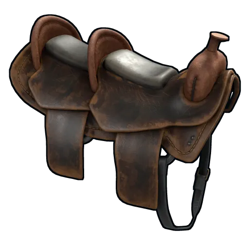 image of rust item Double Horse Saddle