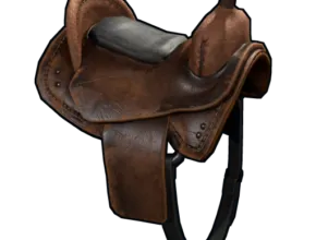 RUST Single Horse Saddle