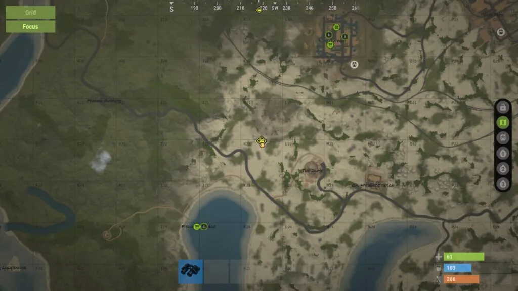 Contextual Loot Ping on Map