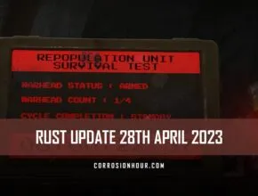 RUST Update 28th April 2023
