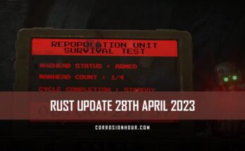 RUST Update 28th April 2023