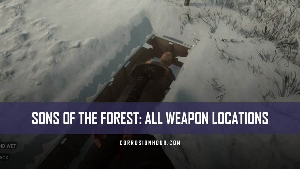 Sons of the Forest Interactive Map - All Locations, Weapons, Caves