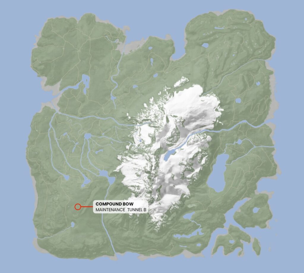 Sons Of The Forest Compound Bow Map Location