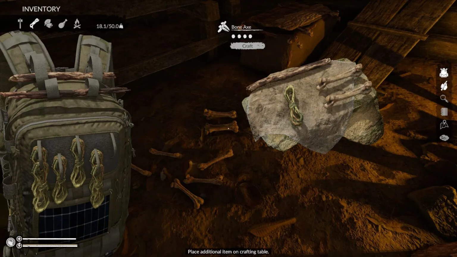 Green Hell How to Craft a Bone Axe