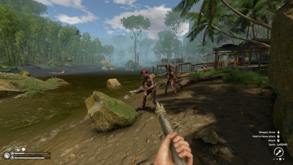Using the Four-Pronged Spear for Combat is Highly Discouraged in Green Hell
