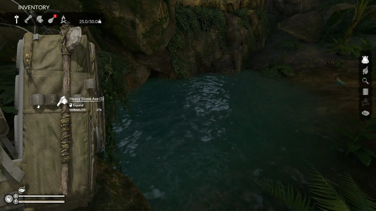 Green Hell How to Craft a Heavy Stone Axe