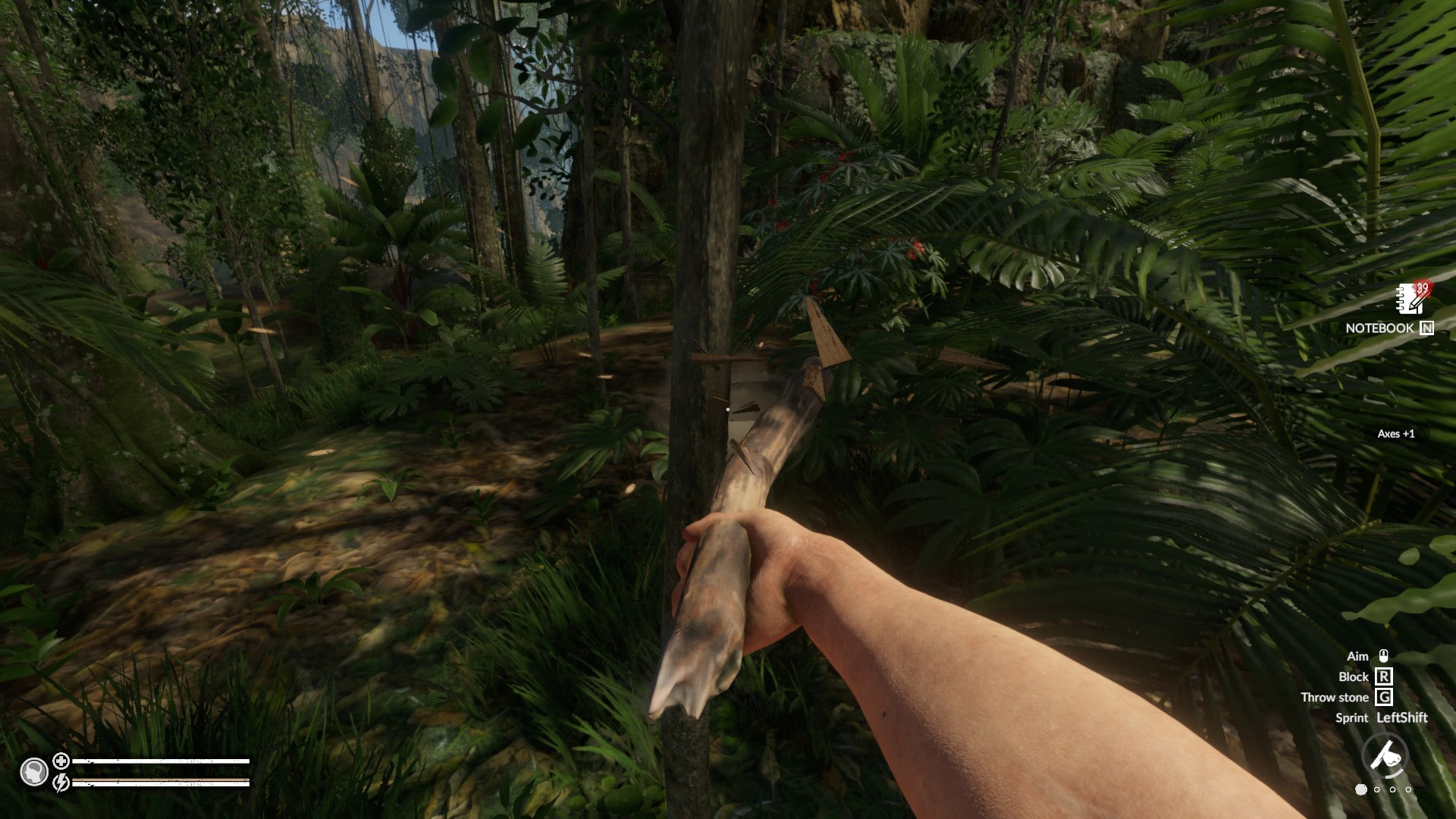 Green Hell How to Craft a Stone Axe