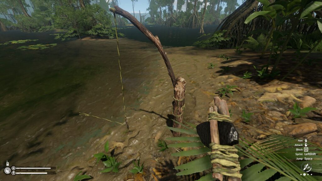 Fishing Rod Trap in Green Hell