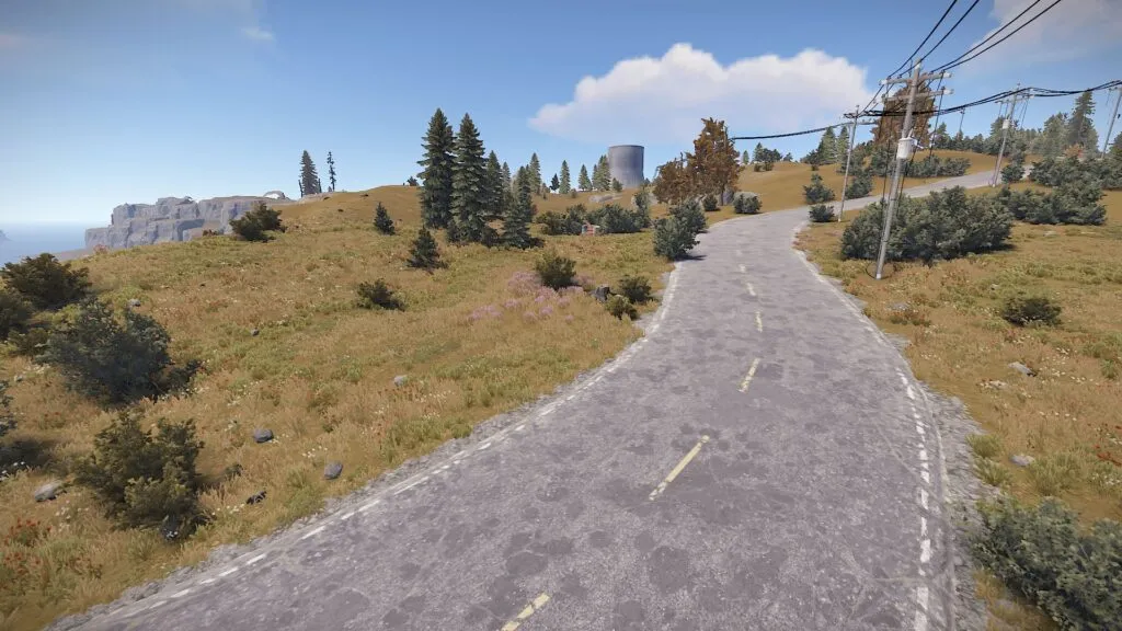 Roadway Base Locations in RUST