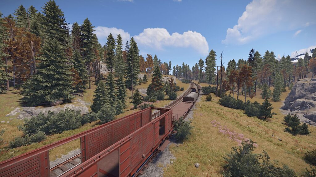 Train Track Base Locations in RUST