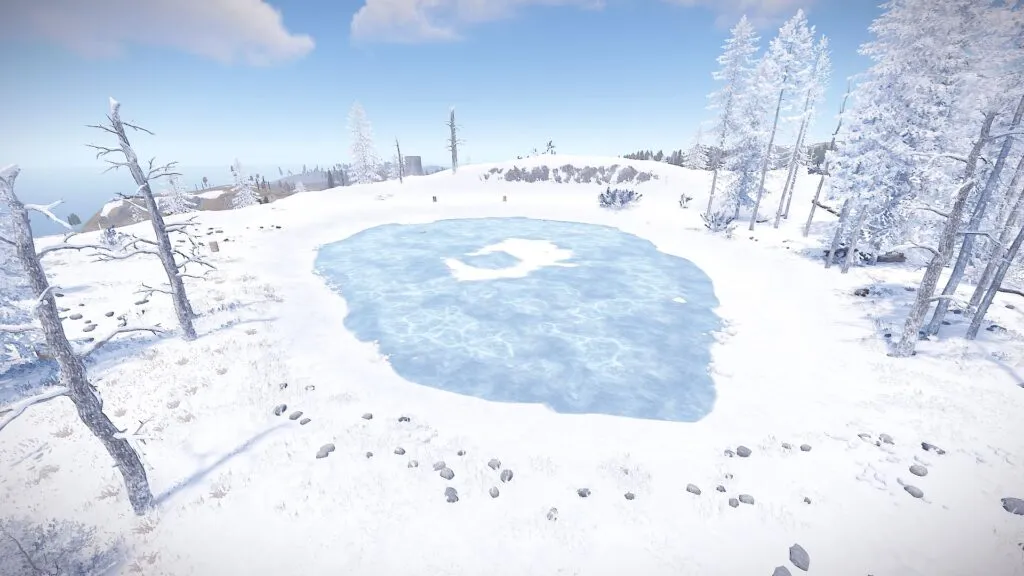 Ice Lake Base Locations in RUST