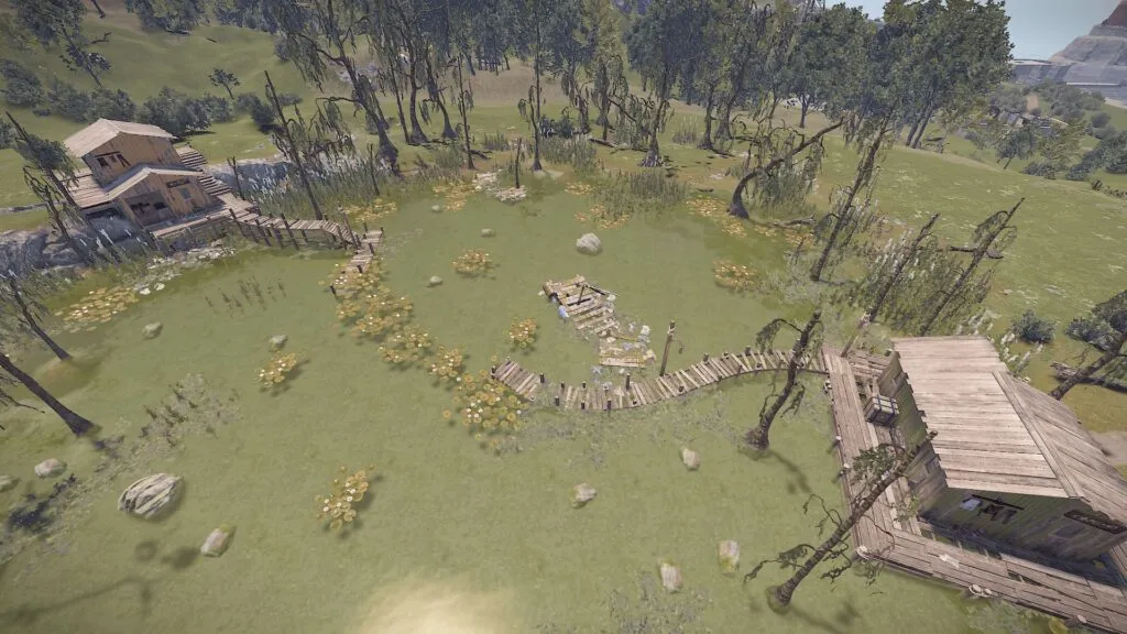 Abandoned Cabins Base Locations in RUST