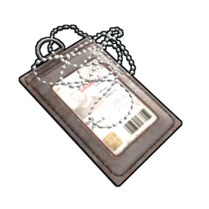 RUST Gray ID Tag