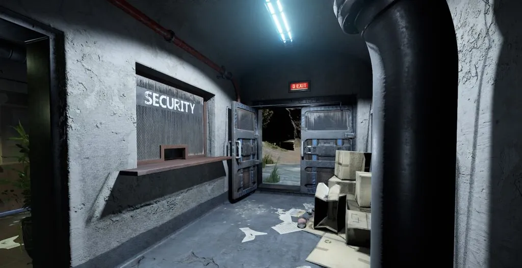 Nuclear Missile Silo Monument's Quick Exit Blast Doors