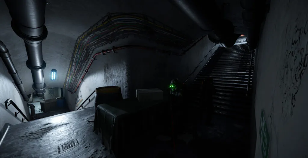 Level 1 to Level 0 Stairs