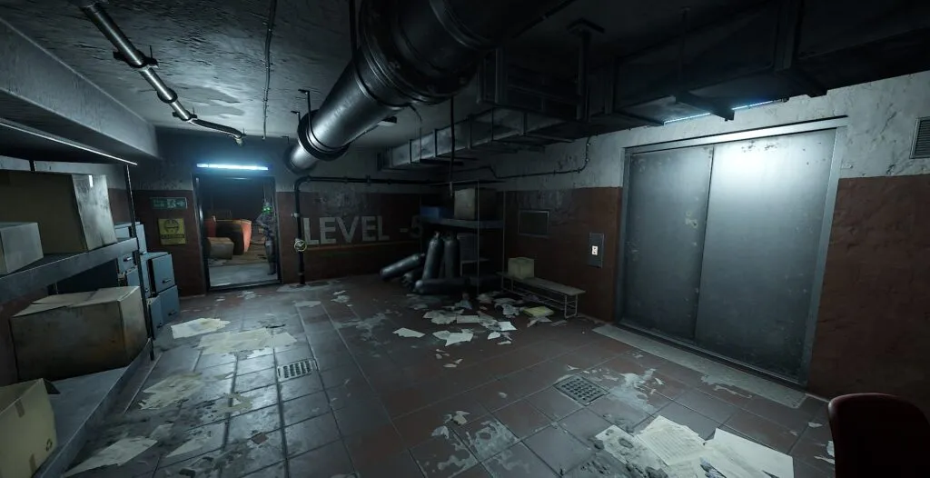 Elevator Floor 5 to 2