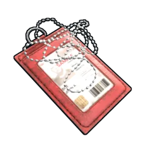 RUST Red ID Tag