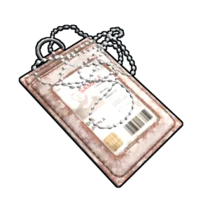 RUST White ID Tag