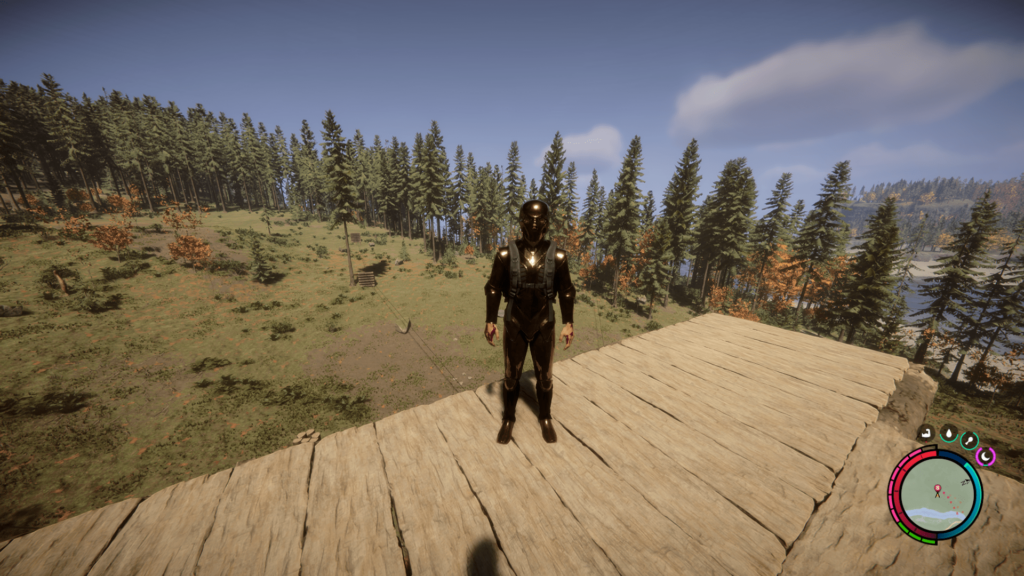 Sons Of The Forest Golden Armor Set
