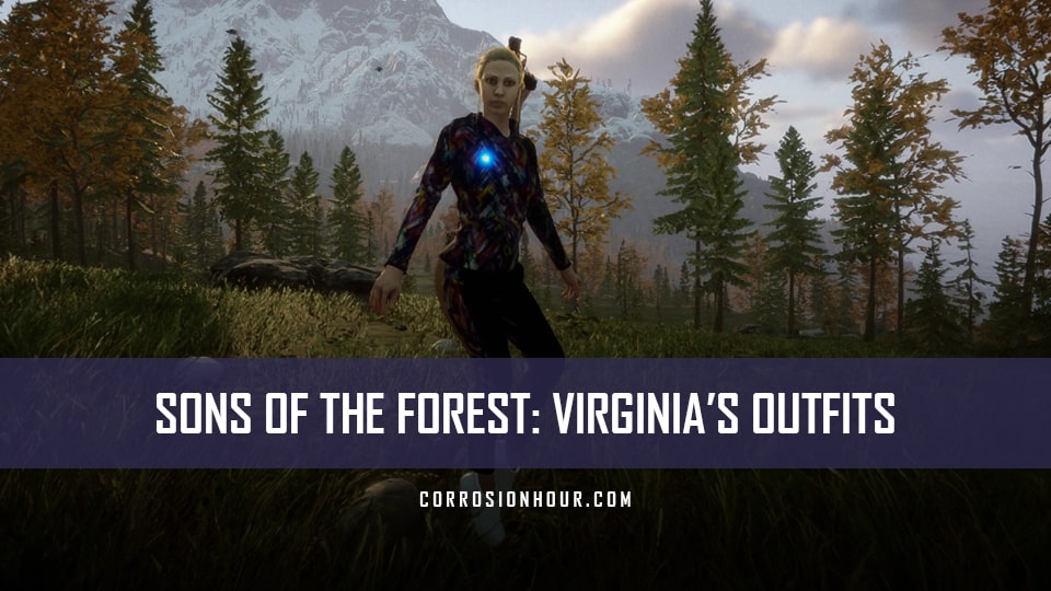 Where to find Virginia's leather suit in Sons of the Forest