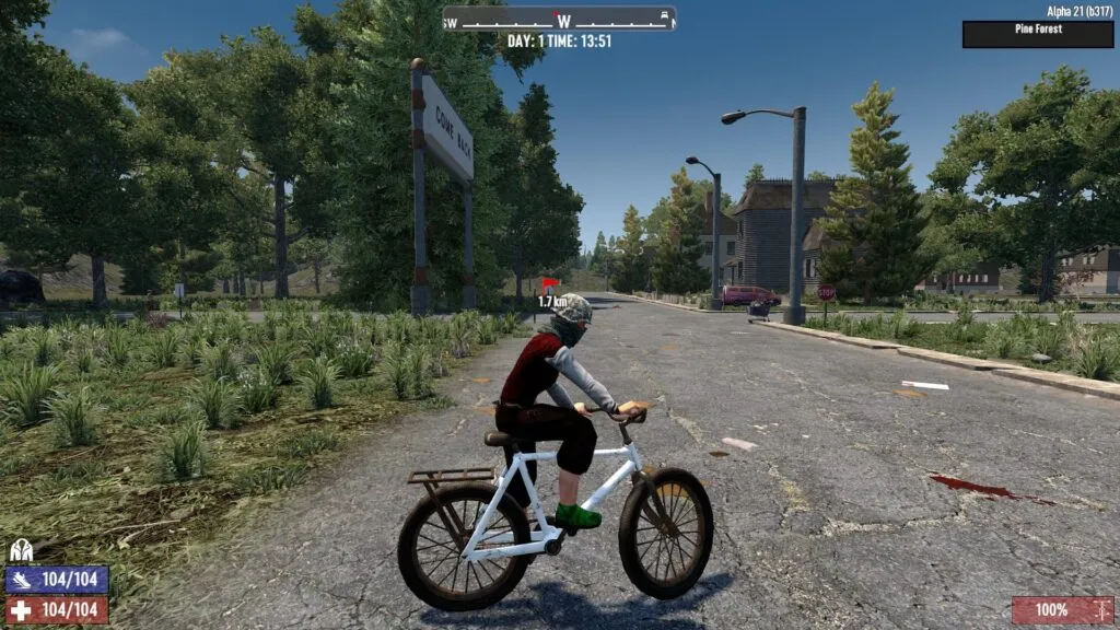How to Use the Bicycle in 7 Days to Die