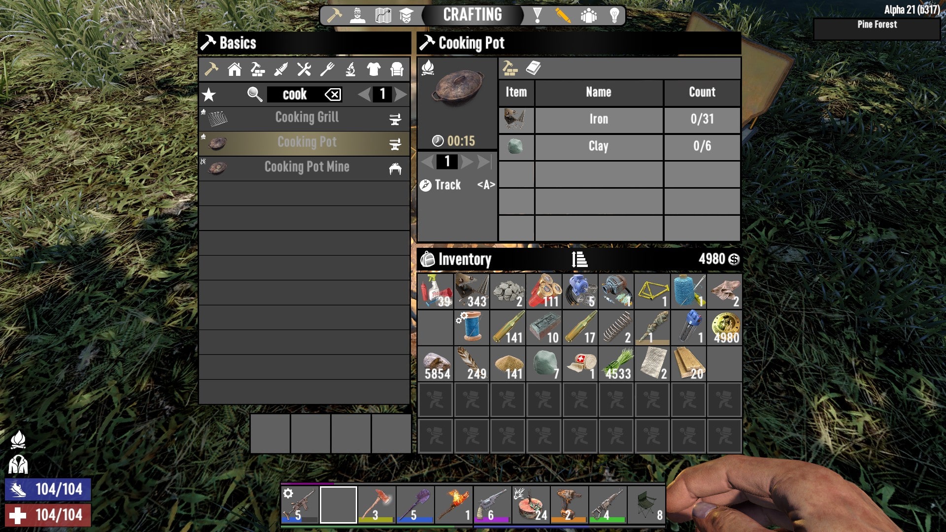 7 Days to Die How to Craft and Use Campfires