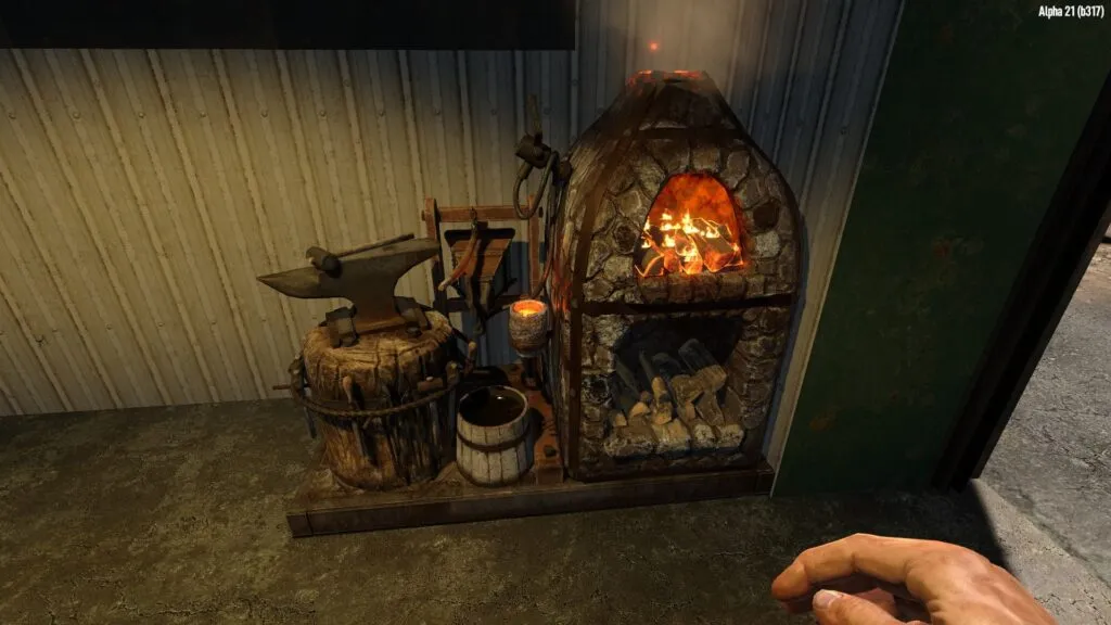 Forge With Upgrades in 7 Days to Die
