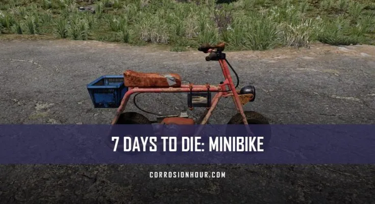 How to Craft and Use the Minibike in 7 Days to Die