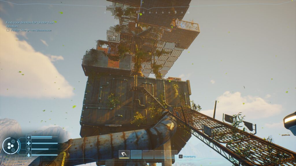 Looking Up at a Tower