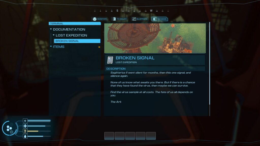 Broken Signal - Lost Expedition Description