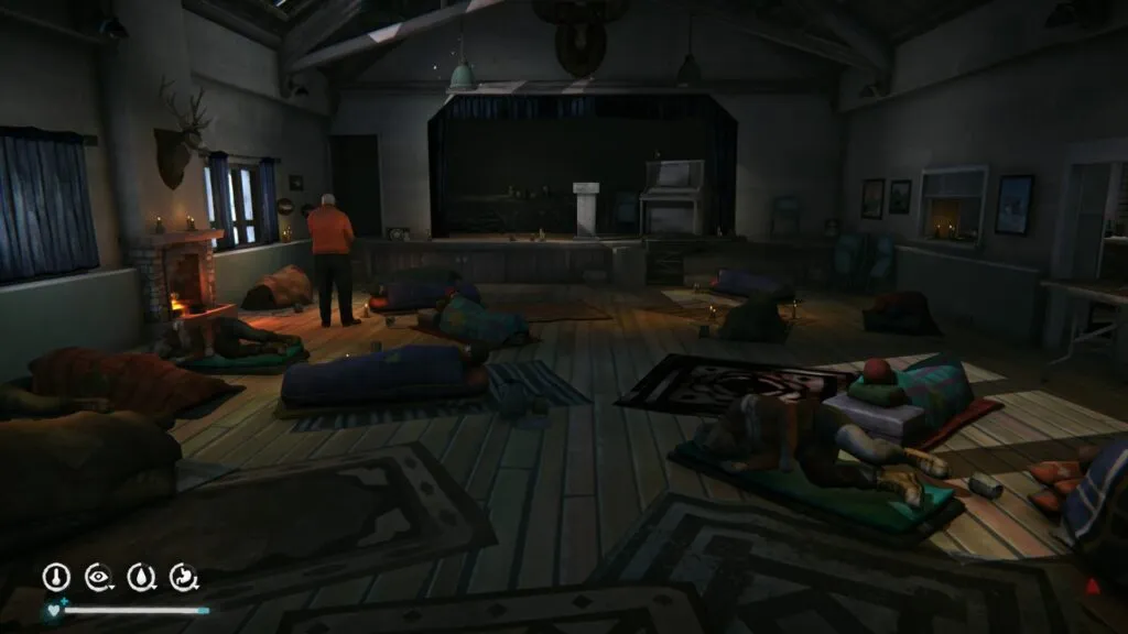 Inside a Shelter in The Long Dark