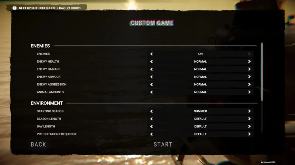 SOTF Custom Game