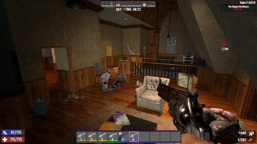 Quickly Clearing a Room with Headshots