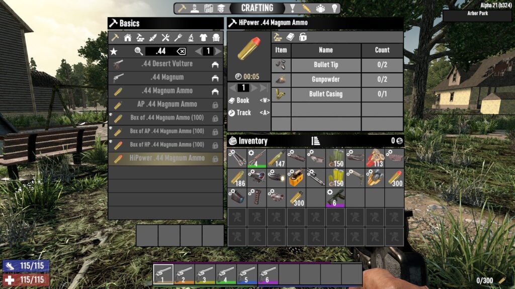 HiPower .44 Magnum Ammo Crafting Recipe in 7 Days to Die